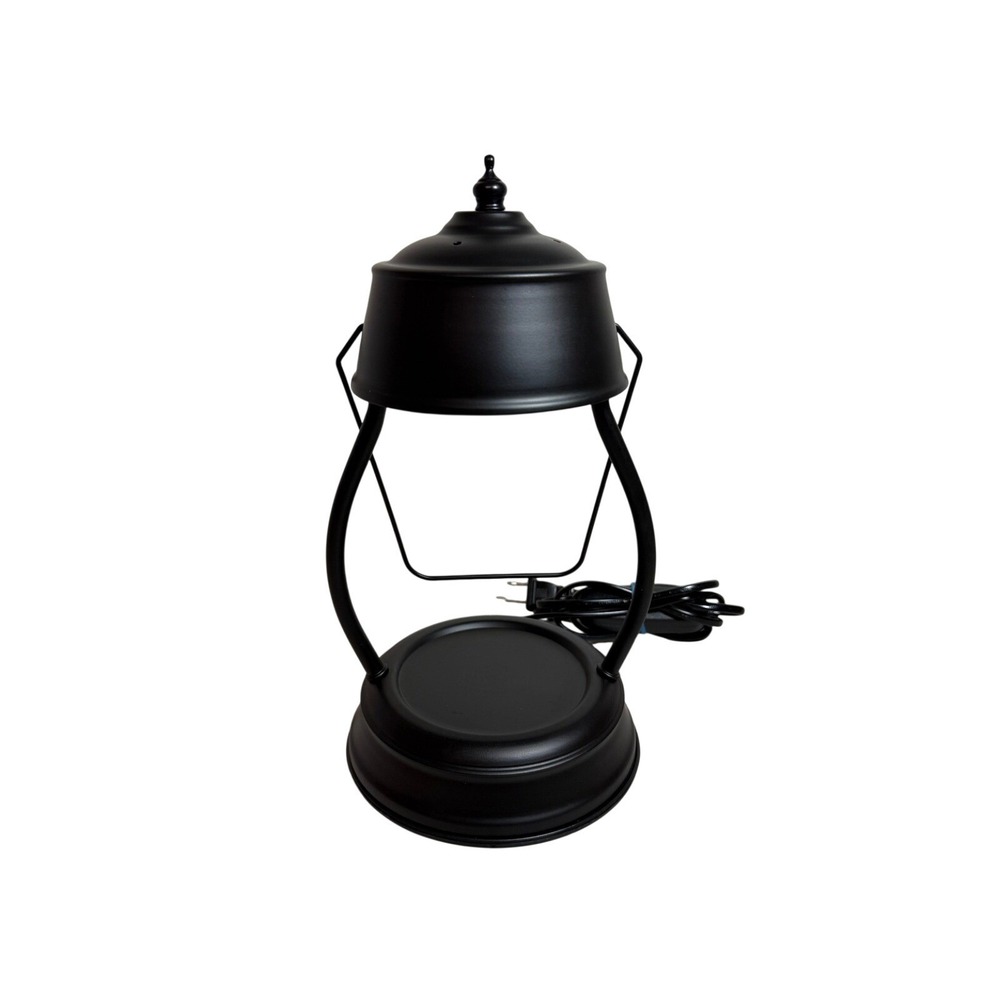 Blissful Bungalow Lantern‎ Style Candle Warmer Lamp Black Electric Heat Bulb - Picture 2 of 10